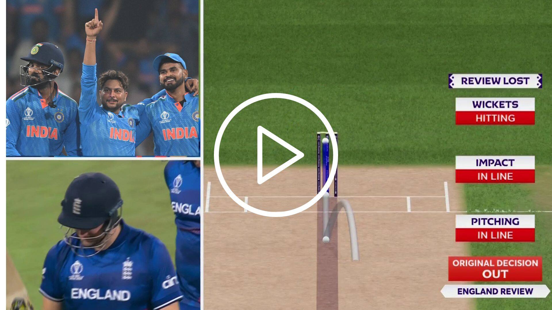 [Watch] Kuldeep Yadav's Wily Delivery Leaves Liam Livingstone Plumb in Front